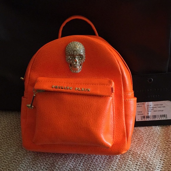 Philipp Plein neon backpack